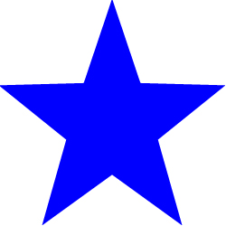 Litho-Craft blue star logo